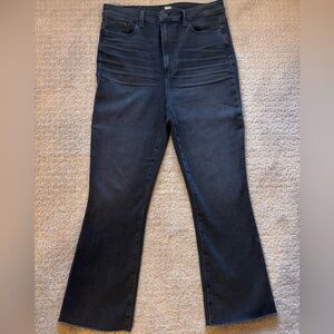 PAIGE Claudine Flare Jean Black Lotus SIZE 31